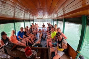 Hanoi: Lan ha bay cozy cruise: biking, kayaking, small group