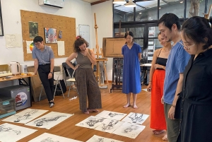 Hanoi: Life Drawing Class with Art Tutor Hanoi