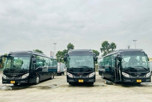 Hanoi: Limousine bus tickets to Cat Ba, modern- high quality