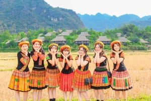 Hanoi: Dolina Mai Chau 2D1N z jazdą na rowerze i masażem stóp