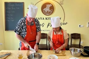 Cozinha Maya de Hanói: Aula de cozinha tradicional e visita ao mercado