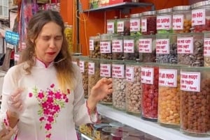 Hanoi: Ochtendwandeling met marktbezoek en koffie op het dak