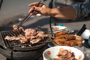 Hanoi: Ochtendwandeling met marktbezoek en koffie op het dak
