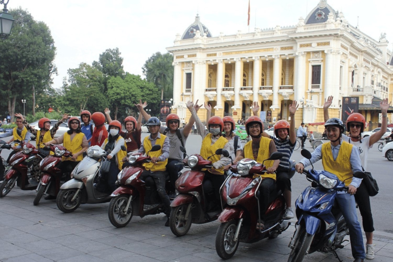 Przygody motocyklowe w Hanoi