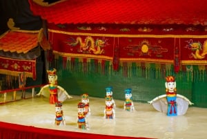 Hanoi: Night Market Tour, Water Puppet Show and Dinner