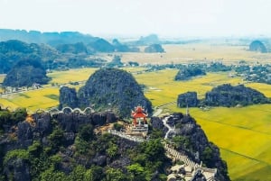 Hanoi/Ninh Binh: 1-Day Tam Coc/Trang An, Hoa Lu & Mua Caves