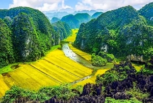 Hanoi/Ninh Binh: 1-Day Tam Coc/Trang An, Hoa Lu & Mua Caves