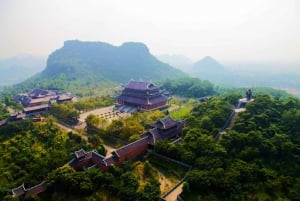 Hanoi: Ninh Binh Dagsutflykt - Trang An, Mua-grottorna, Bai Dinh