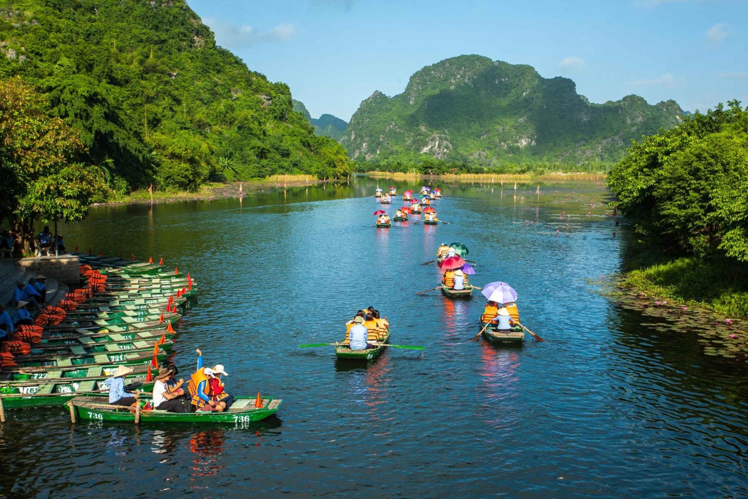 Hanoi: Ninh Binh, Trang An, Mua-luola ja Bai Dinhin pagodi.