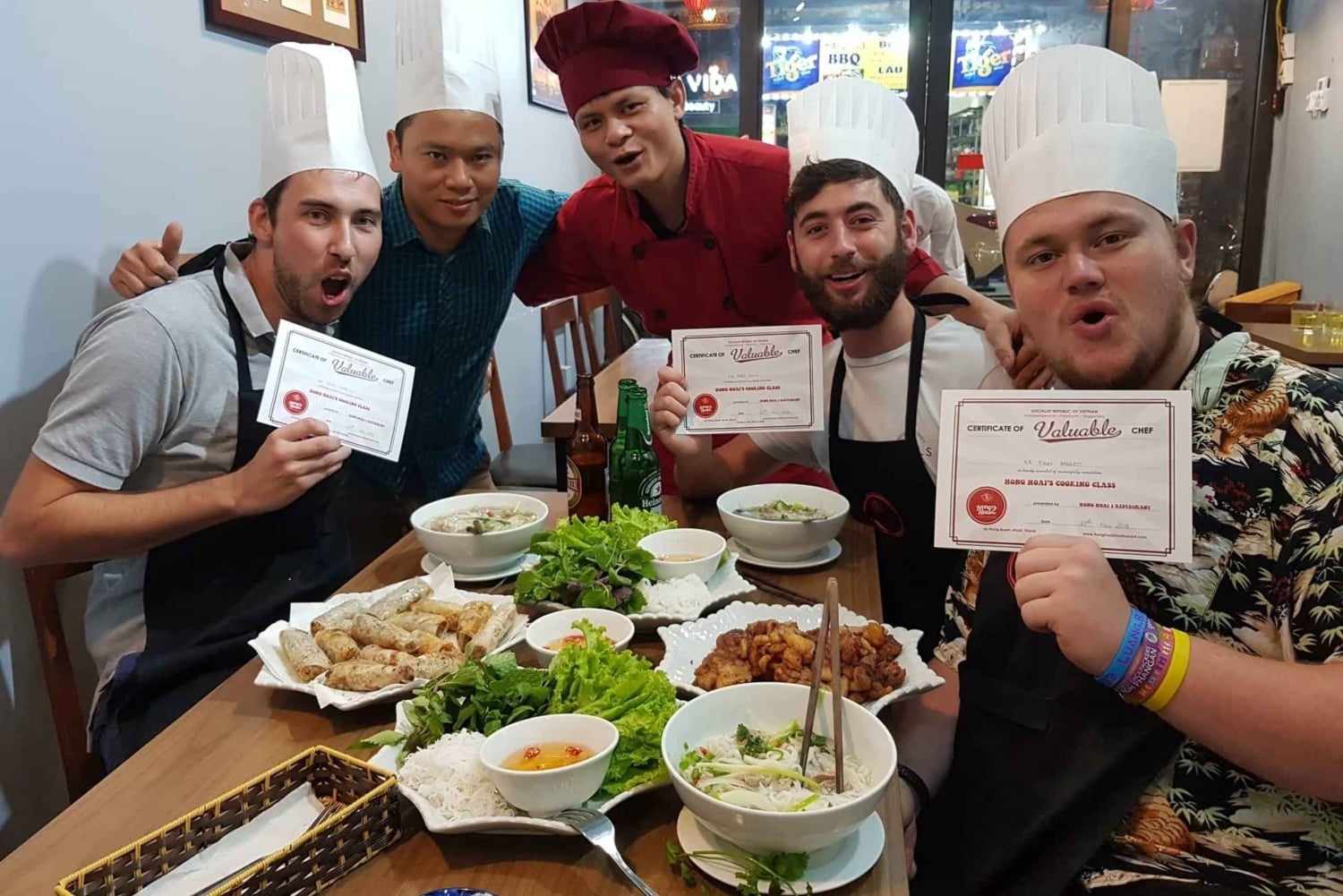 Hanoi - en dag Marknadstur i gamla kvarteren och matlagningskurs med måltid