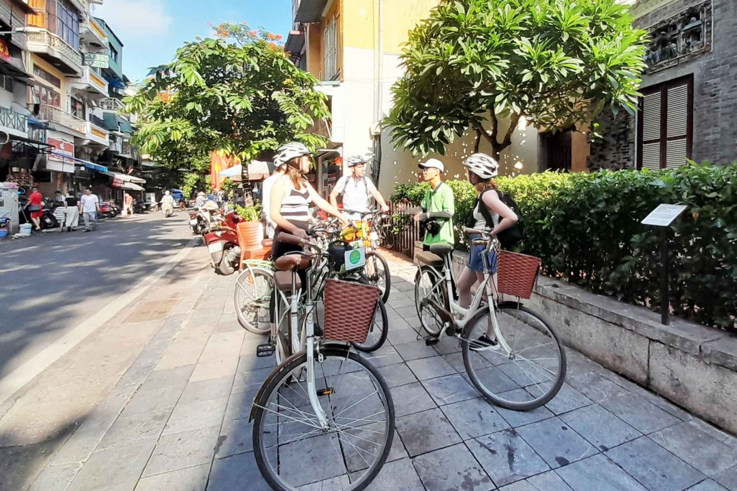 Hanoi Old Quarter & Red River Delta Cycling Half Day Tour