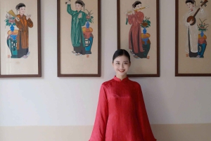 Oude wijk van Hanoi: Ao Dai-fotoshoot