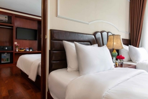 Hanoi: 2-dniowy rejs po zatoce Ha Long z noclegiem przez 1 noc