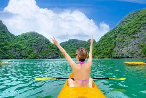 Hanoi: 2-dniowy rejs po zatoce Ha Long z noclegiem przez 1 noc