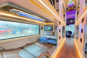 Transfert en bus couchette VIP : Hanoi - Phong Nha - Hué - Hội An
