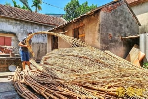 Hanoi: Phu Vinh Bamboo Village & Tram Mountain Relic Complex
