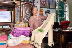 Hanoi Phung Xa Lotus Silk Handicraft Village or Incense, Hat