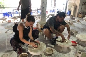 Hanoi Private Hands-on Pottery, Incense & Hat Crafting