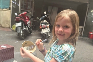 Hanoi Private Kid-Welcome Food Tour: Authentic Local Dishes