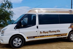 Hanoi - Pu Luong Bus (limuzyna minivan)