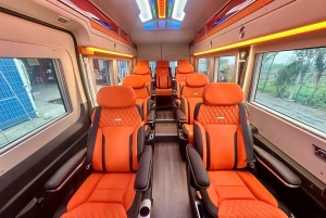 Hanoi - Pu Luong Bus (limuzyna minivan)