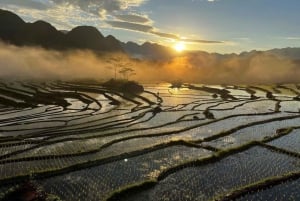 Hanói: Caminhada de 2 dias pela natureza em Pu Luong, fim da viagem em Ninh Binh