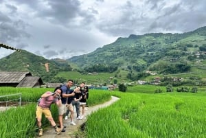 Hanoi: Sapa 2 dni z Cat Cat i szczytem Fansipan - trekking