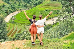 Hanoi: Sapa Cat Cat Village Wanderung, Fansipan Seilbahn Tour