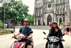 Hanoi Scooter Tour: Banana Island & Hidden Gem & Local Food