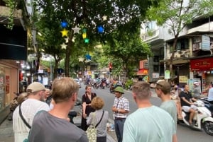 Hanoi: Culinaire tour met Train Street & verborgen steegjes