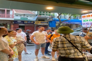 Hanoi: Culinaire tour met Train Street & verborgen steegjes