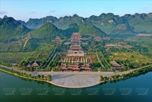 Hanoi: Tam Chuc grootste pagode ter wereld of hoed en wierook