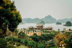 Hanoi: Tam Chuc grootste pagode ter wereld of hoed en wierook