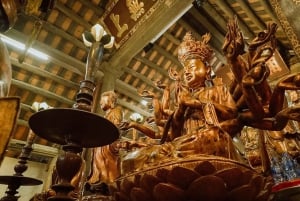 Hanoi: Thang Nghiemin pagoda tai suitsukkeiden kylä ja hattukylä