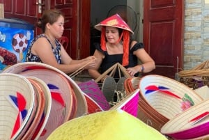 Hanoi: Thang Nghiemin pagoda tai suitsukkeiden kylä ja hattukylä