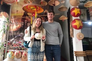 Hanói: Aldeia de Pentes de Chifre Thuy Ung ou Aldeia de Chapéus e Incenso