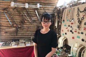 Hanói: Aldeia de Pentes de Chifre Thuy Ung ou Aldeia de Chapéus e Incenso