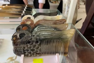 Hanói: Aldeia de Pentes de Chifre Thuy Ung ou Aldeia de Chapéus e Incenso