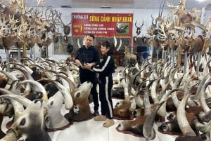 Hanói: Aldeia de Pentes de Chifre Thuy Ung ou Aldeia de Chapéus e Incenso