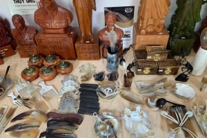 Hanói: Aldeia de Pentes de Chifre Thuy Ung ou Aldeia de Chapéus e Incenso