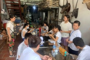 Hanói: Aldeia de Pentes de Chifre Thuy Ung ou Aldeia de Chapéus e Incenso