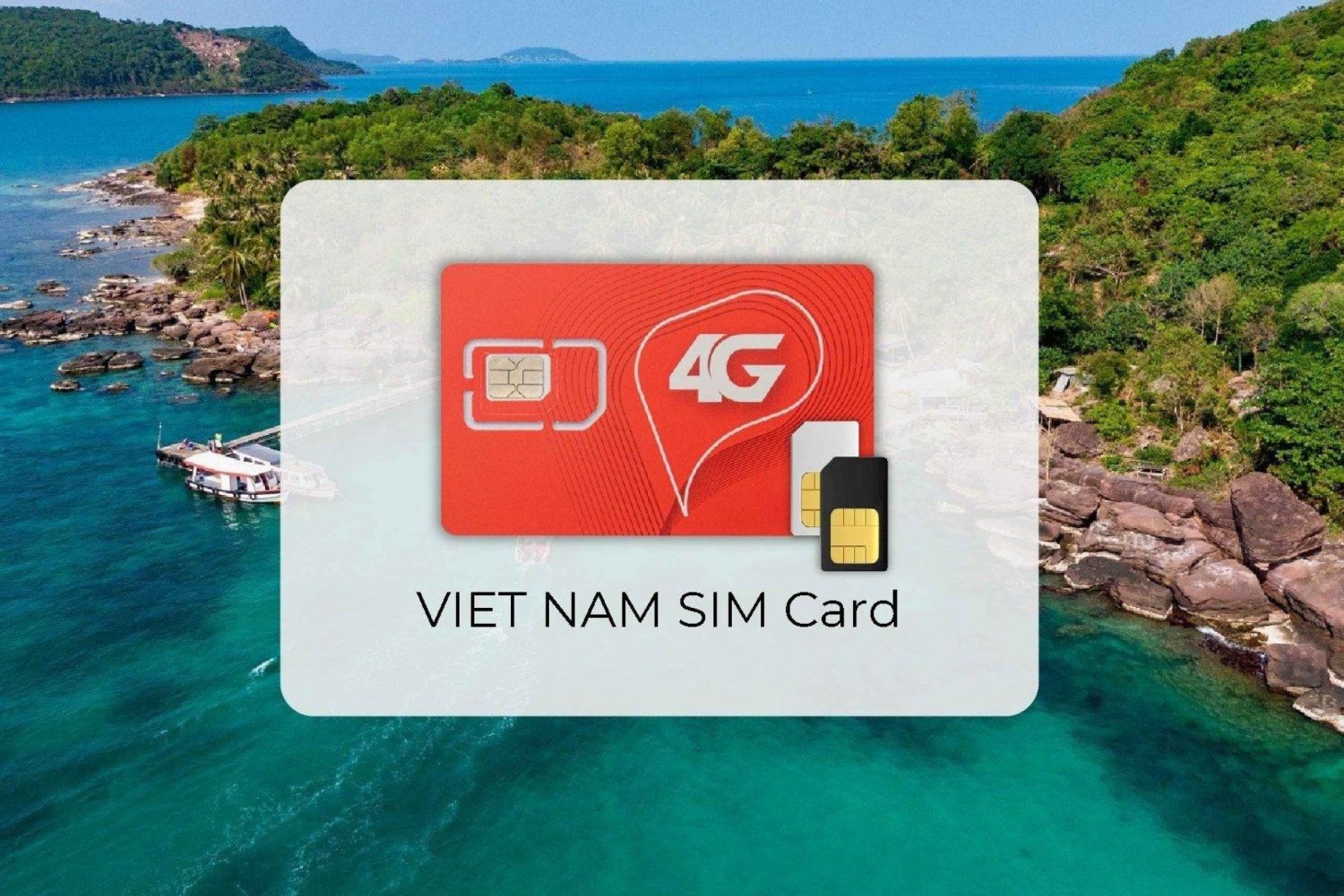 Hanoi: Touristen-SIM-Karte mit mobilen Daten 4G von Viettel