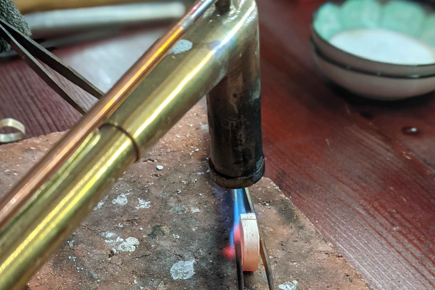 Hanoi: Taller único de fabricación de ANILLOS/COLGANTES de plata