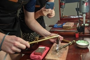 Hanoi: Taller único de fabricación de ANILLOS/COLGANTES de plata