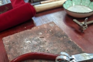 Hanoi: Taller único de fabricación de ANILLOS/COLGANTES de plata