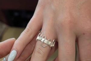 Hanoi: Taller único de fabricación de ANILLOS/COLGANTES de plata