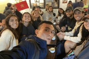 Tour gastronomico vegano di Hanoi e tour in treno