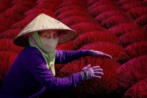 Hanói: fideos, pueblo de la salsa de soja o sombreros y pueblo del incienso