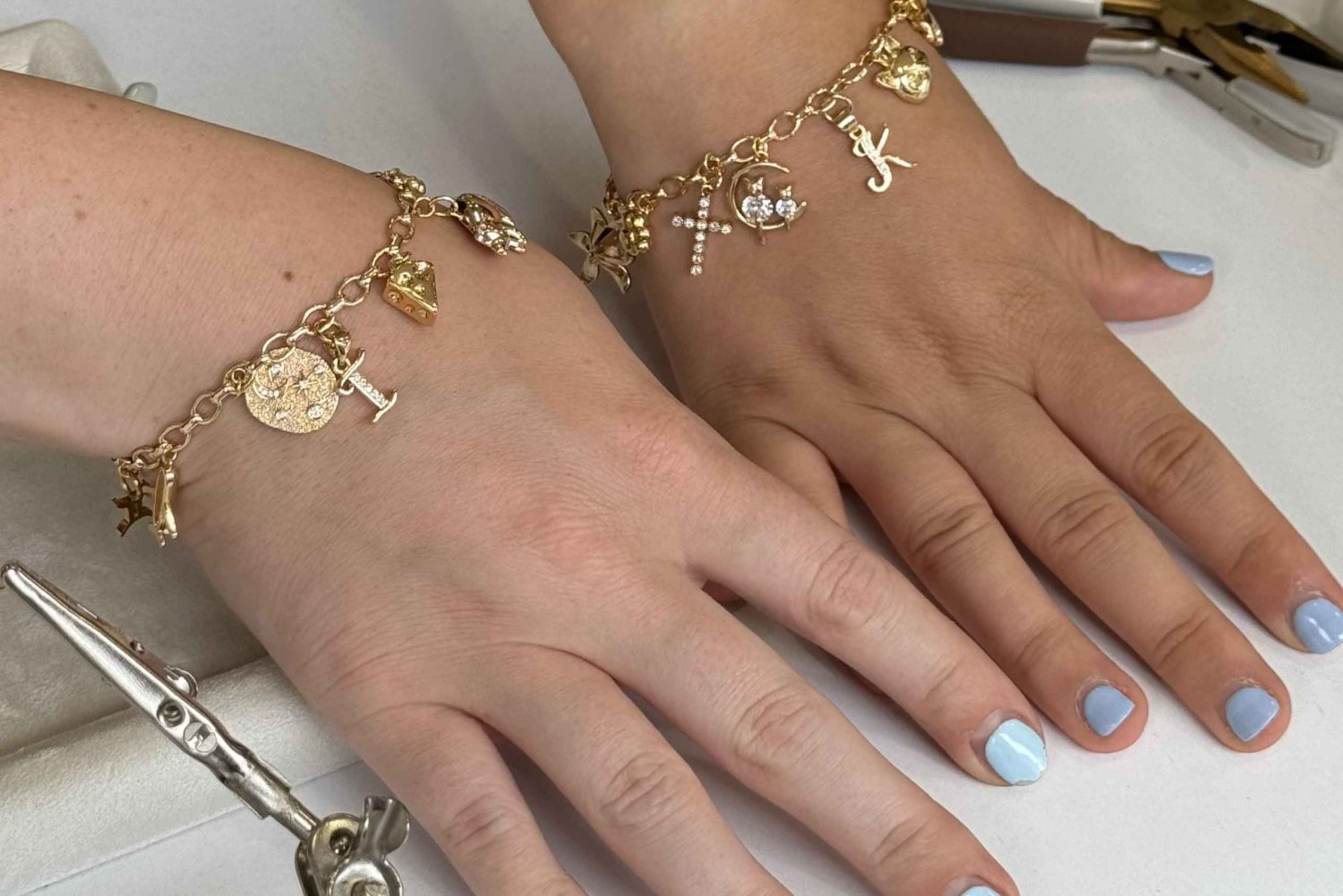 Hanoi: Vietnam Charm Bar (taller de accesorios chapados en oro)
