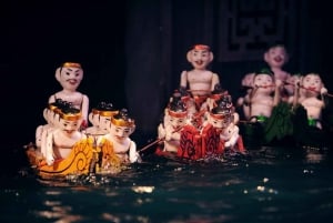 ハノイ：水上人形劇のチケット